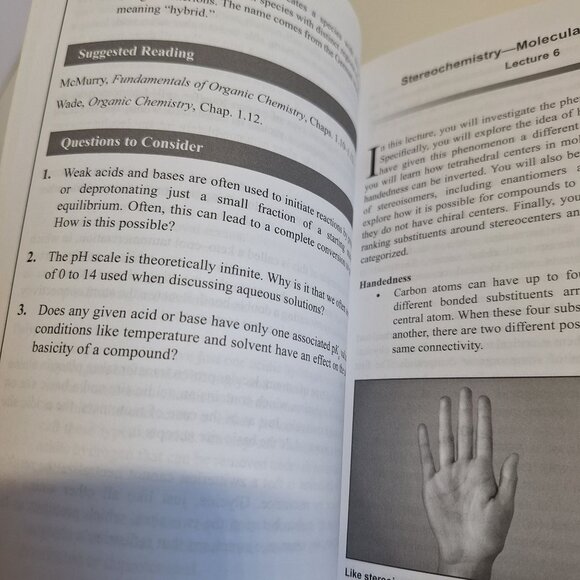 Foundations Of Organic Chemistry Course Guidebook The Great Courses 2014 Edition - Picture 6 of 6